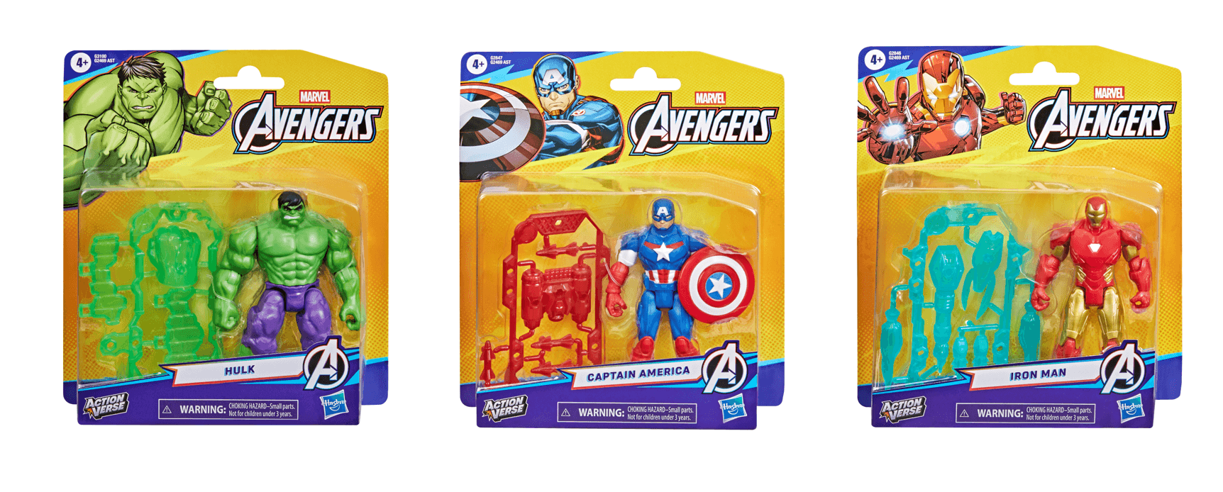 Hasbro - Marvel Avengers ActionVerse Action-Figuren sortiert (Keine Auswahl möglich)