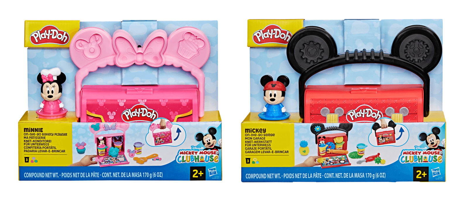 Hasbro - Play-Doh Disney Junior Knetsets für unterwegs sortiert (Keine Auswahl möglich)
