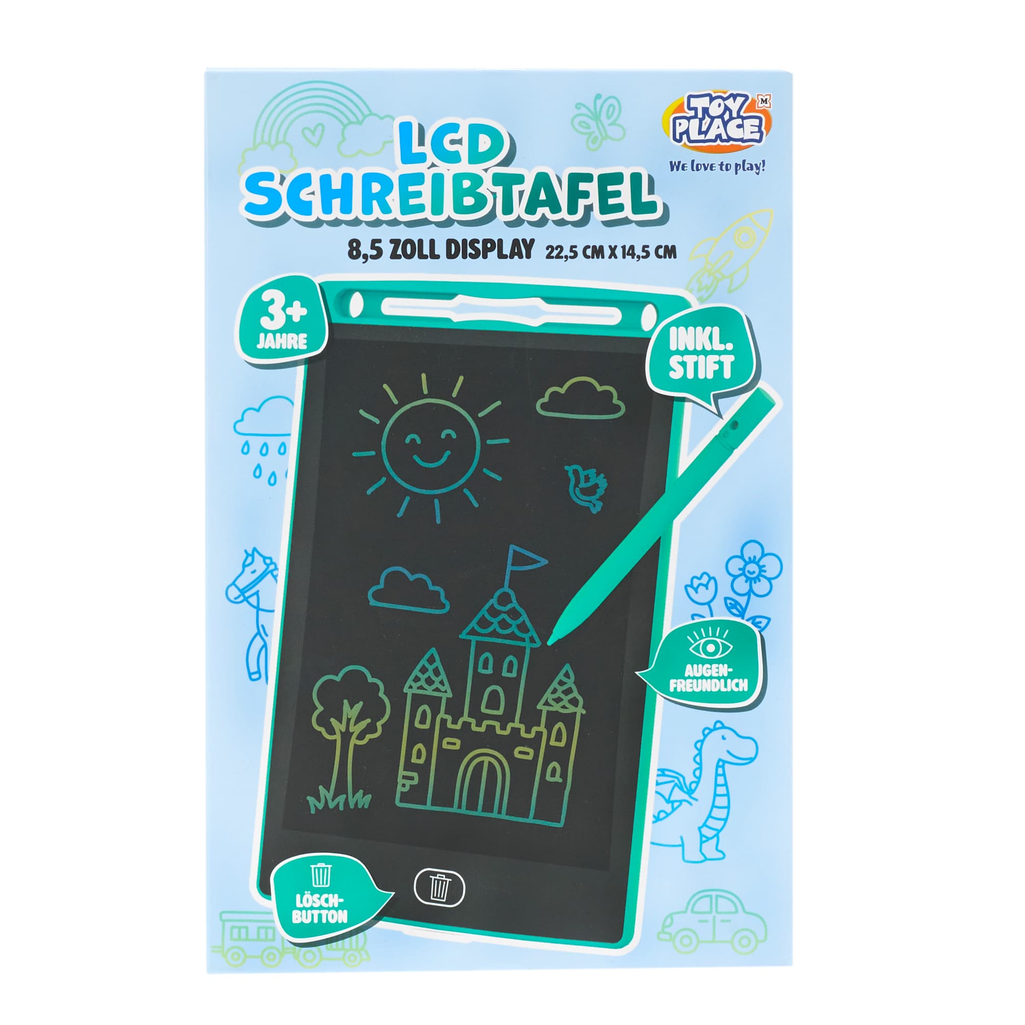 Müller - Toy Place - LCD Schreibtafel blau