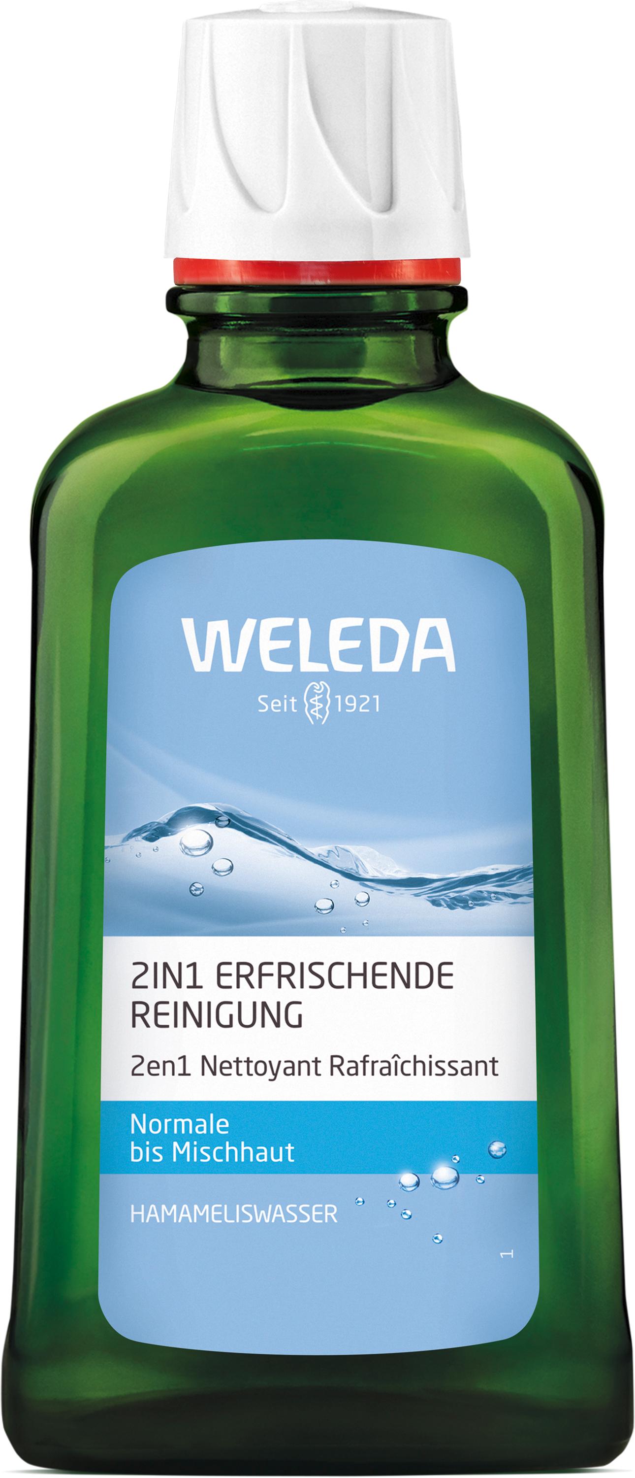 WELEDA HAMAMELISWASSER 2in1 Erfrischende Reinigung