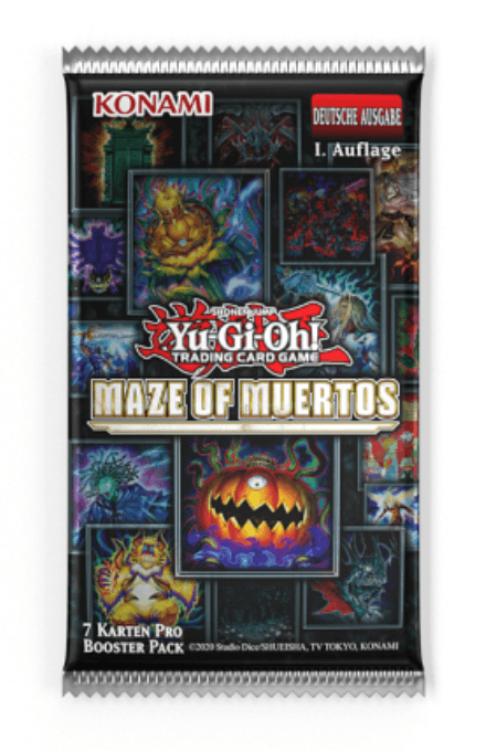 Yu-Gi-Oh Sammelkartenspiel - Maze of Muertos Booster