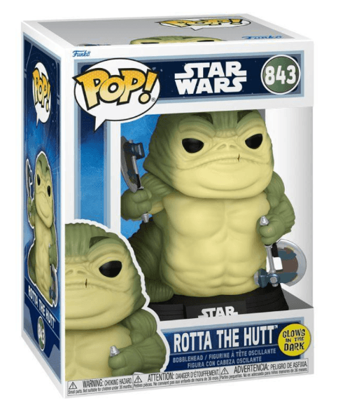 Funko - POP! - The Mandalorian & Grogu (2026) – Rotta the Hutt Glow Vinyl