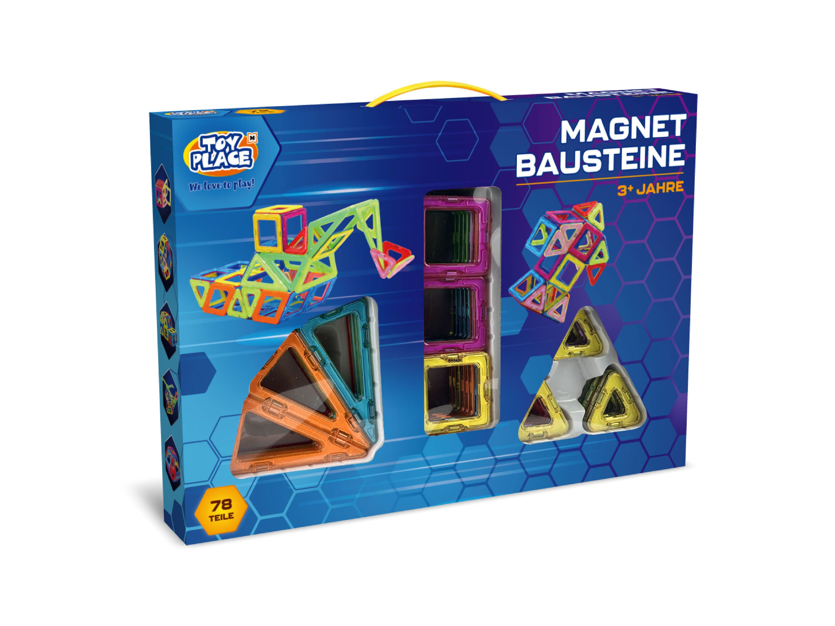Müller - Toy Place - Magnetbausteine 78 Teile
