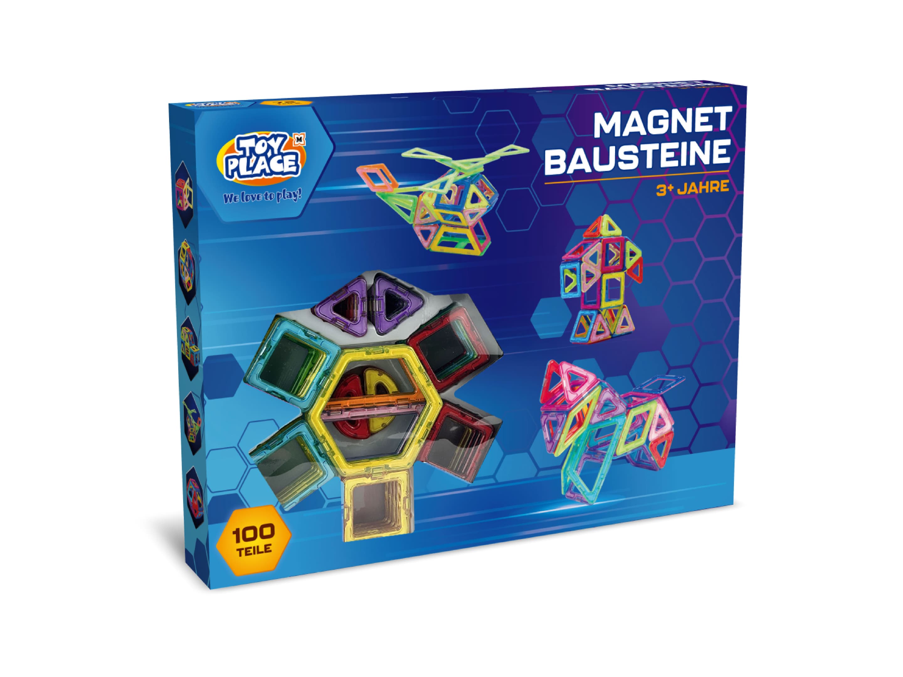 Müller - Toy Place - Magnetbausteine 100 Teile