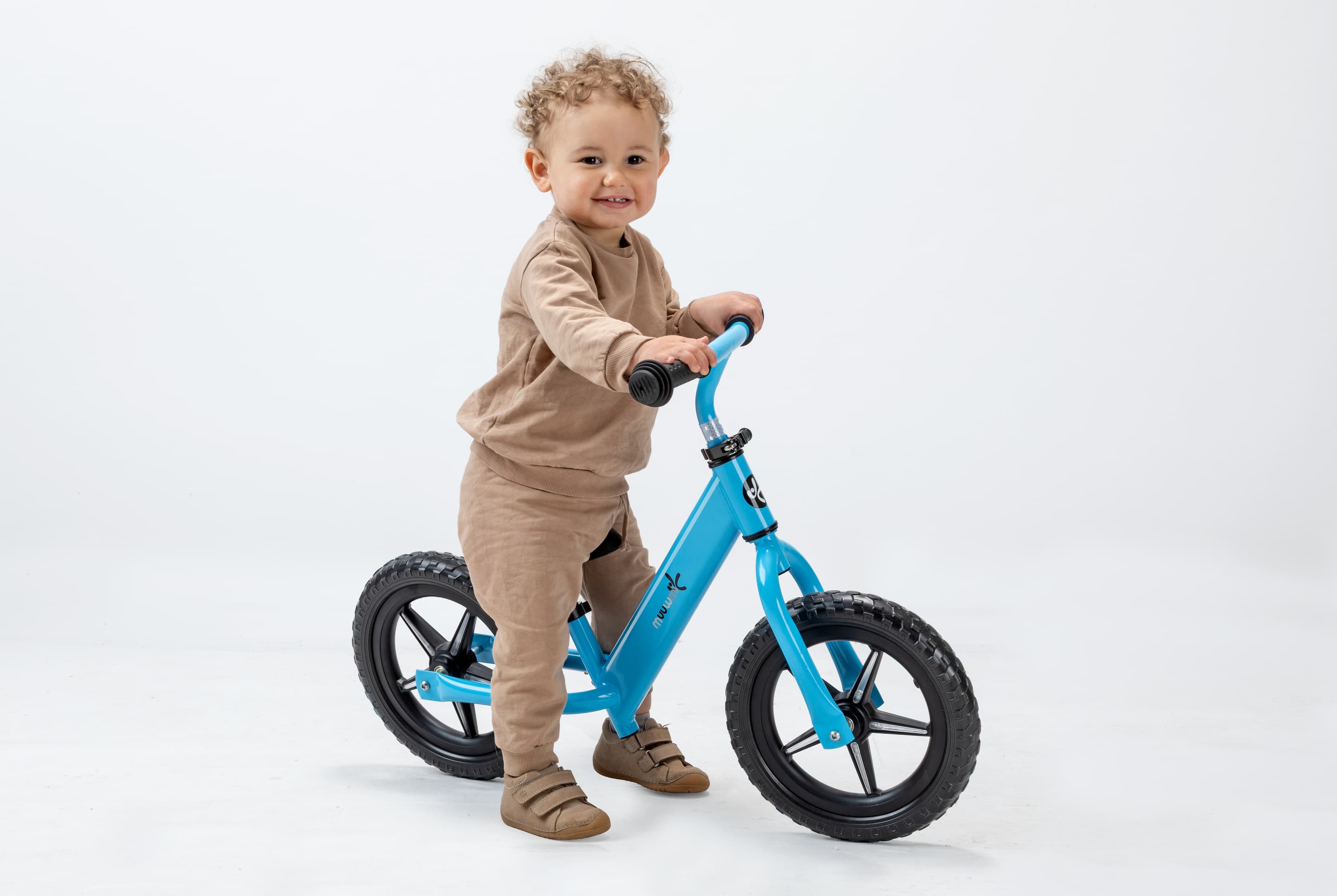 muuwmi Laufrad mit LED blau