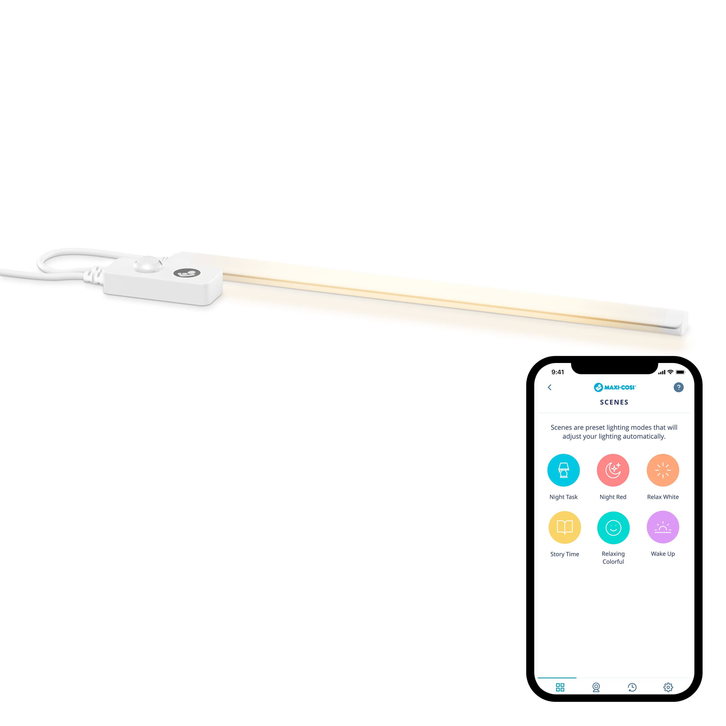 Produktbild MAXI-COSI Glow Under Grib Light Unterbettbeleuchtung 2 von 9