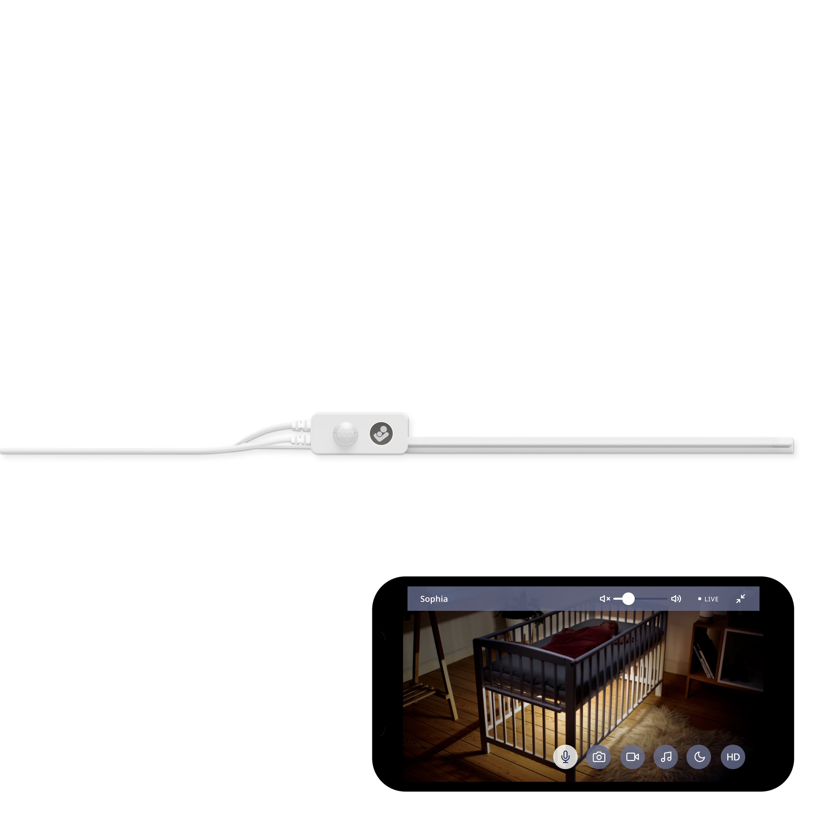 Produktbild MAXI-COSI Glow Under Grib Light Unterbettbeleuchtung 6 von 9