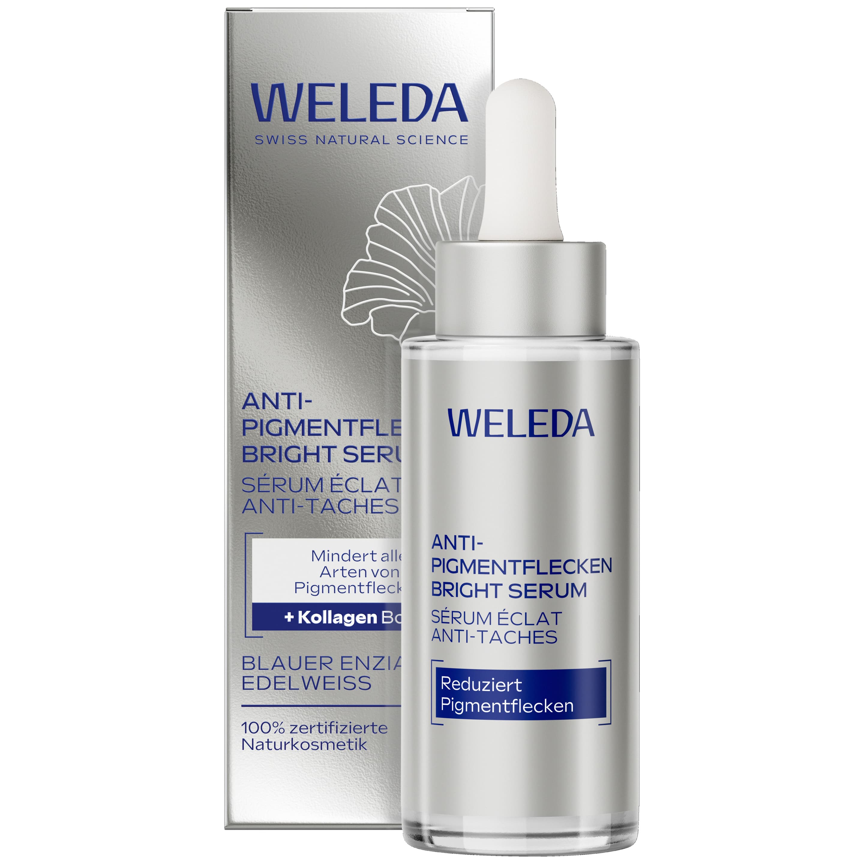 WELEDA Sérum Iluminador Antimanchas Genciana Azul y Edelweiss