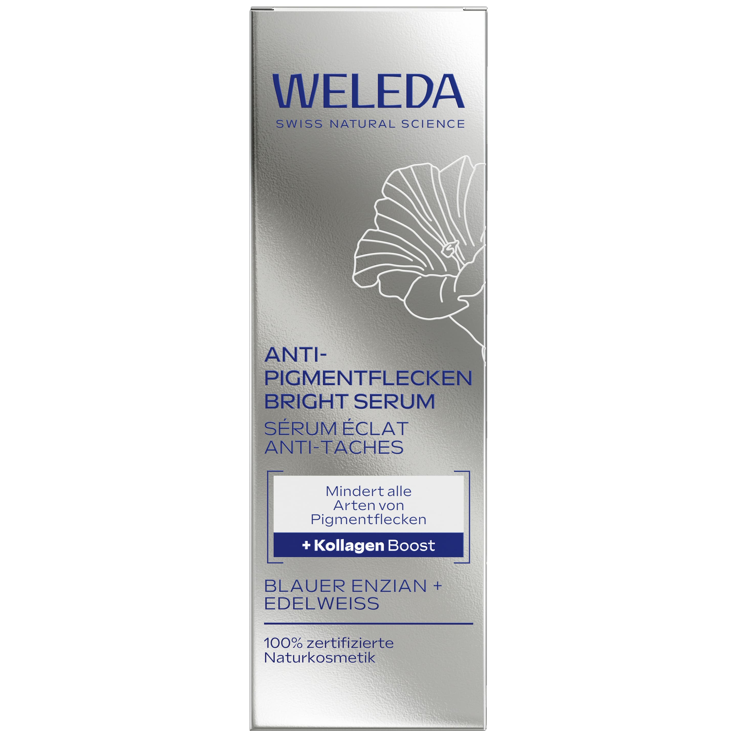 WELEDA Sérum Iluminador Antimanchas Genciana Azul y Edelweiss