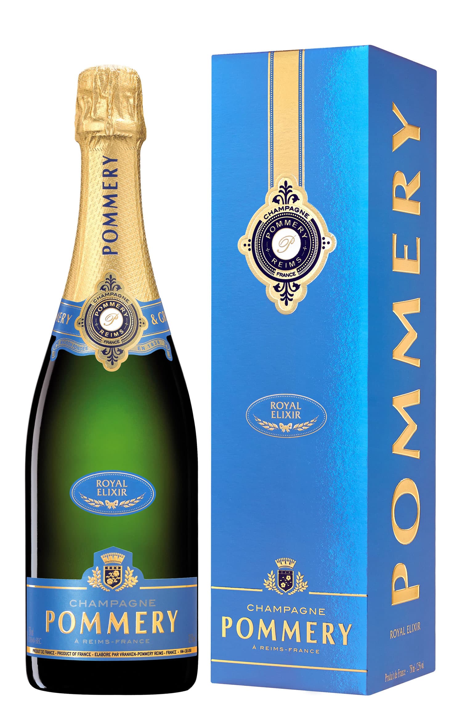 CHAMPAGNE POMMERY Champagner Royal Elixir Geschenkpackung
