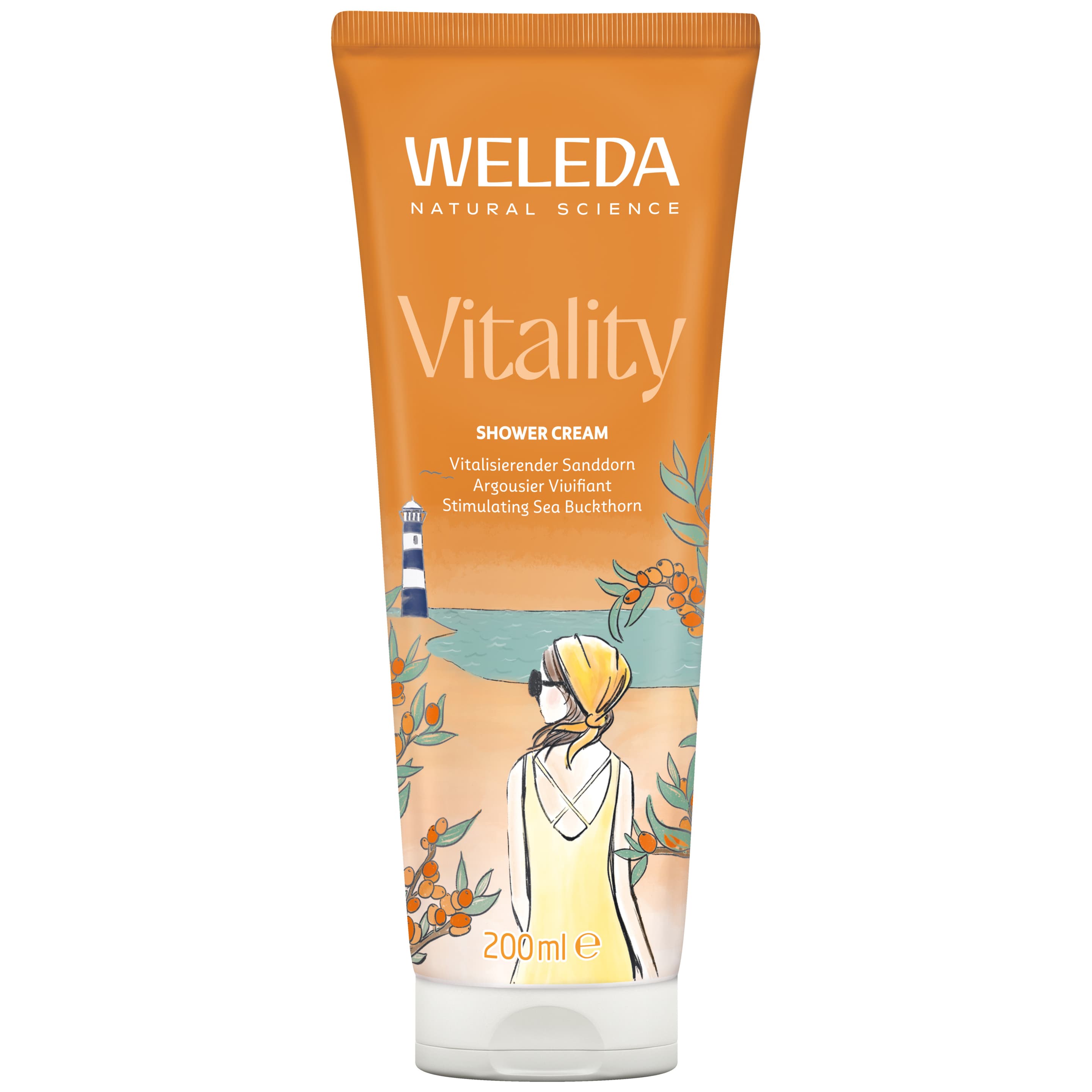 Weleda SANDDORN Vitality revitalizačný sprchovací gél s rakytníkom