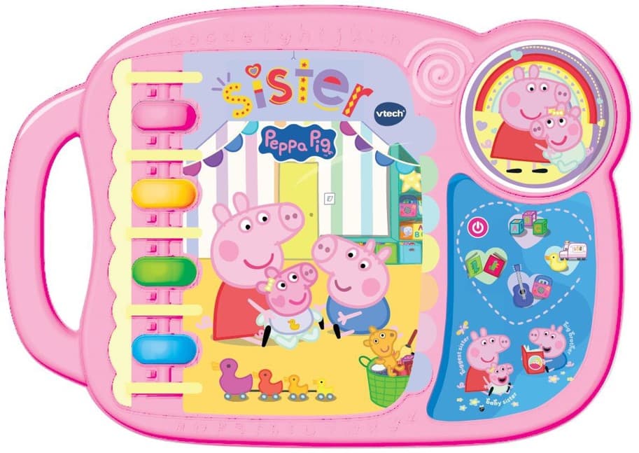 VTech - Peppa Pig - Lernspielbuch für große Schwestern