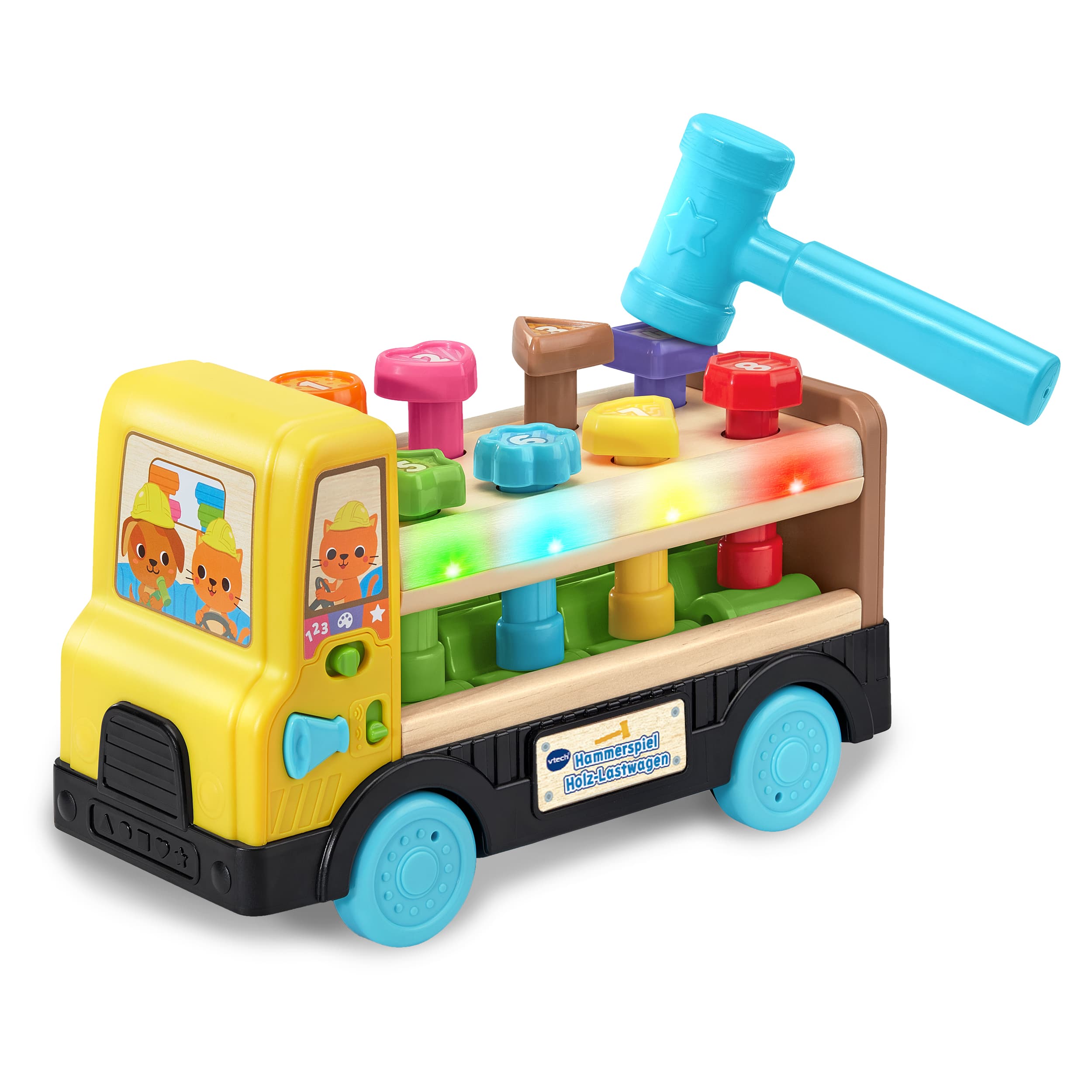 VTech - Baby - Hammerspiel Holz-Lastwagen