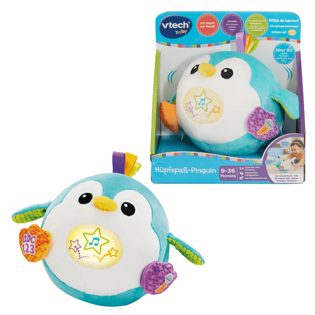 VTech - Baby - Hüpfspaß-Pinguin