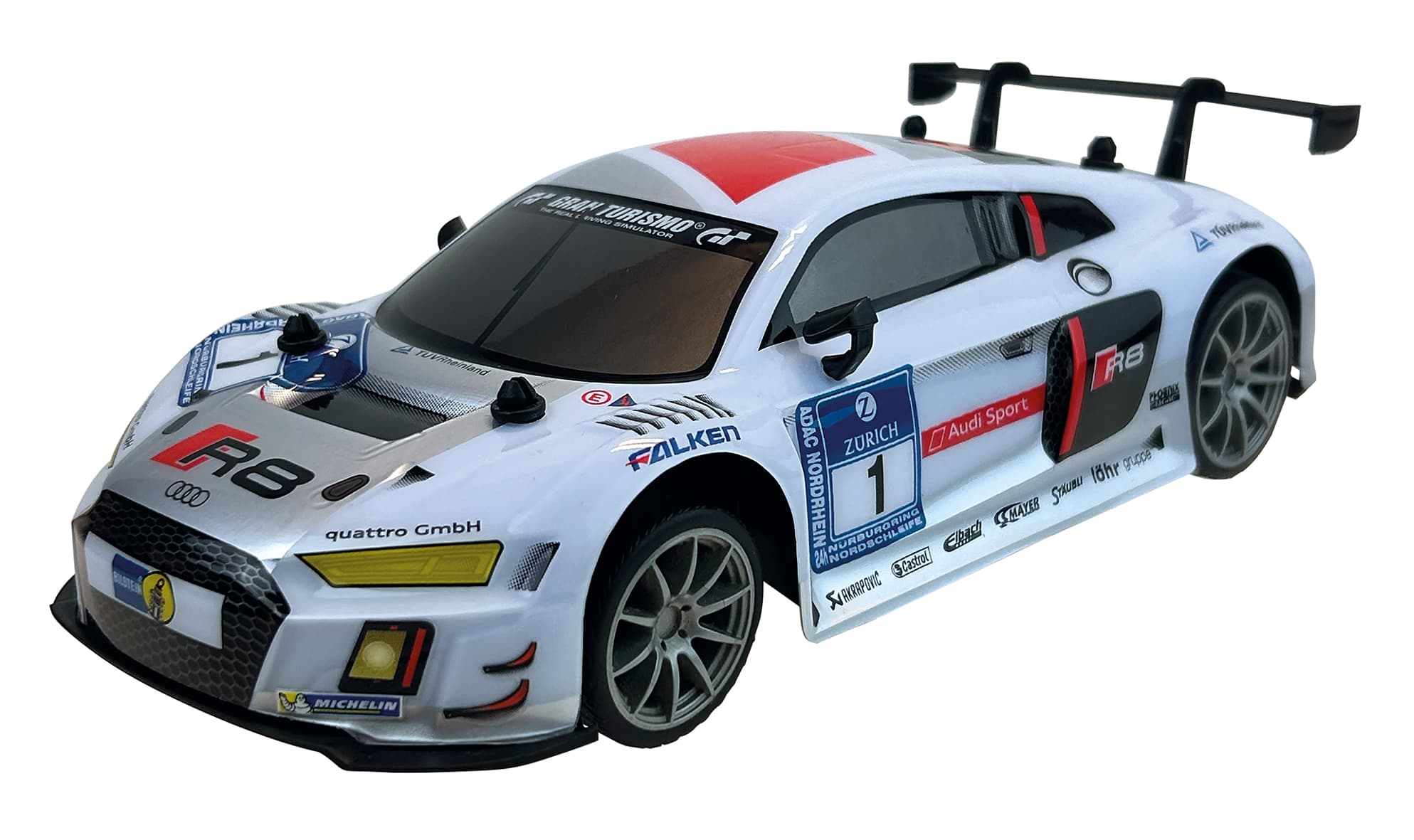 HAPPY PEOPLE 34577 RC AUDI R8 1:24 2.4 GHZ