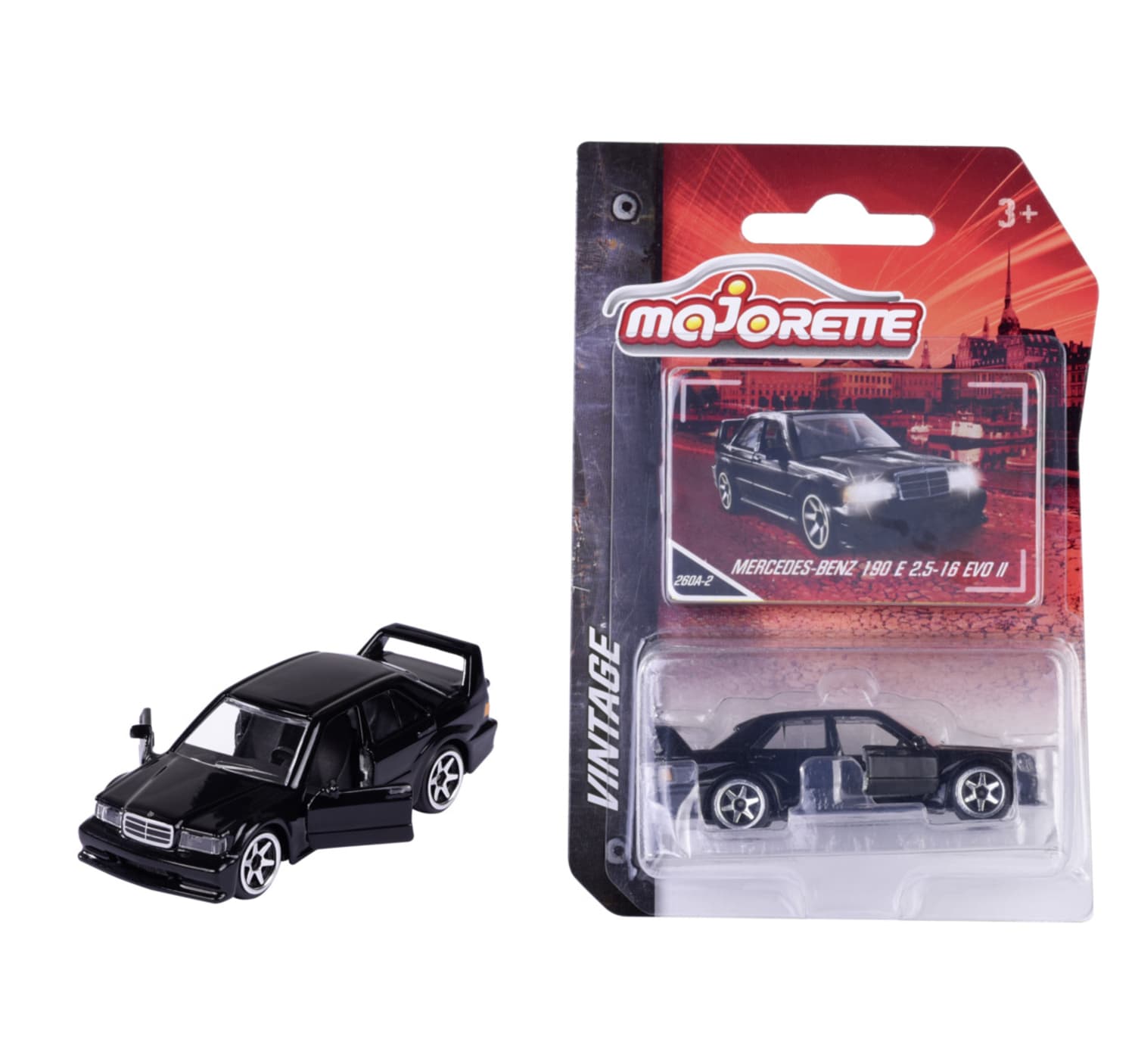 Majorette - 212052010MU2 - Mercedes Benz 190 Evo