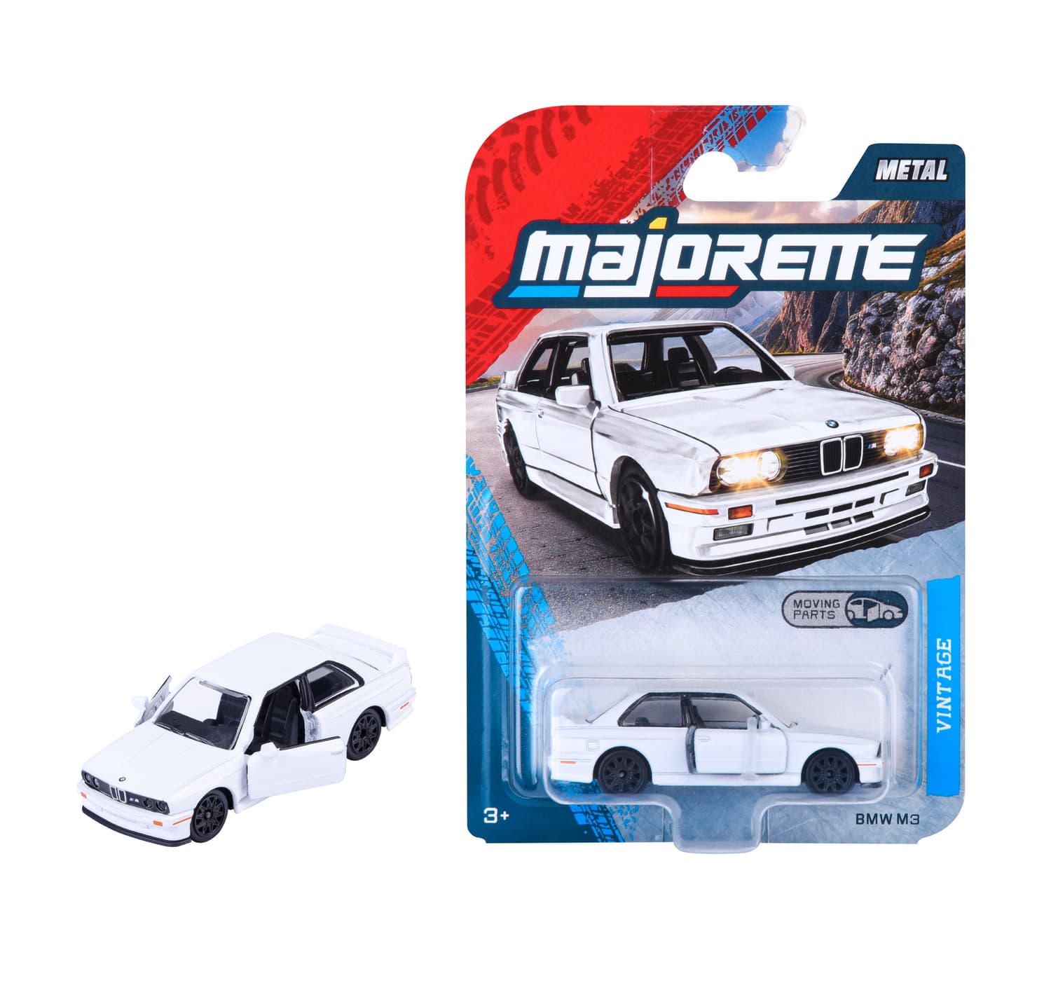 Majorette - Vintage Premium BMW M3 weiß