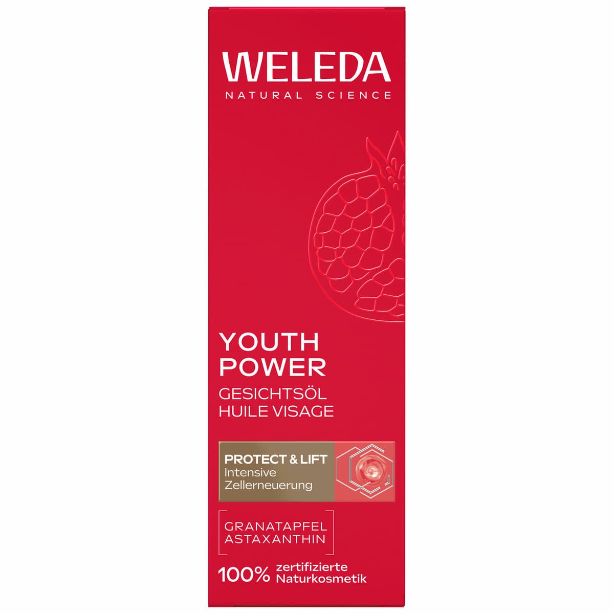 WELEDA Youth Power Gesichtsöl Granatapfel