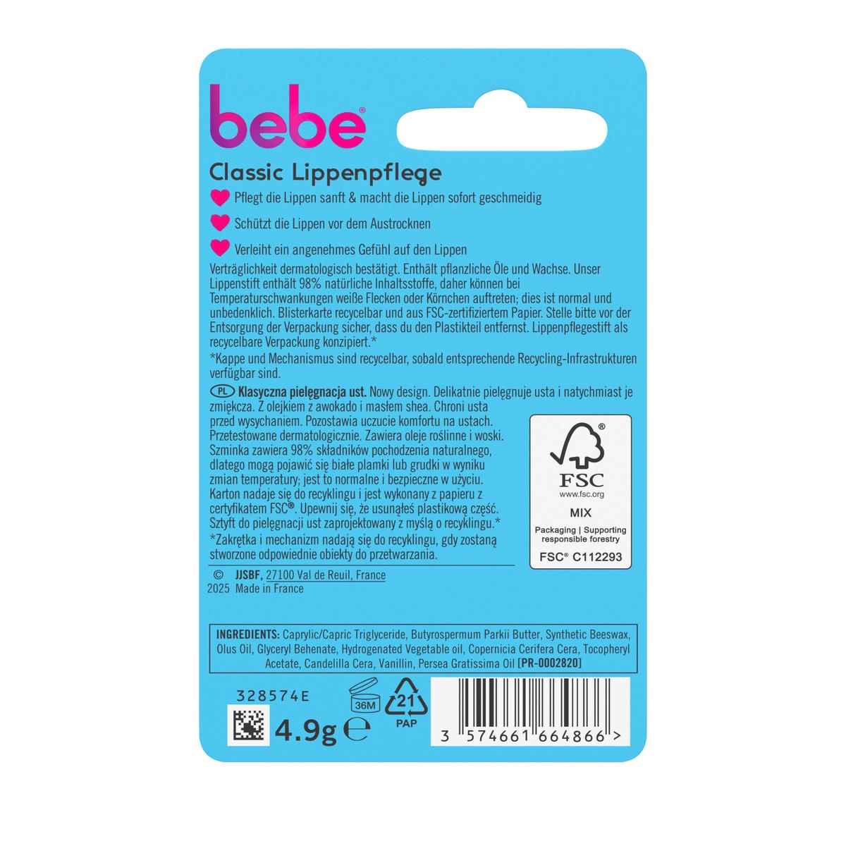 Produktbild bebe Lippenpflege Classic 3 von 9