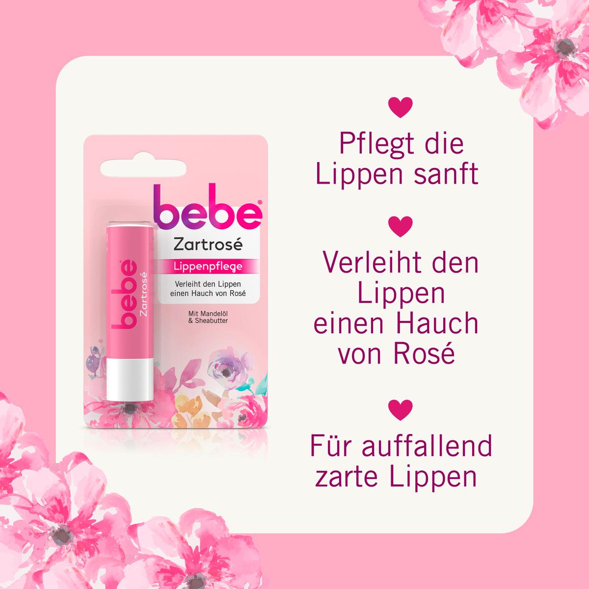 Produktbild bebe Lippenpflege Zartrosé 4 von 9