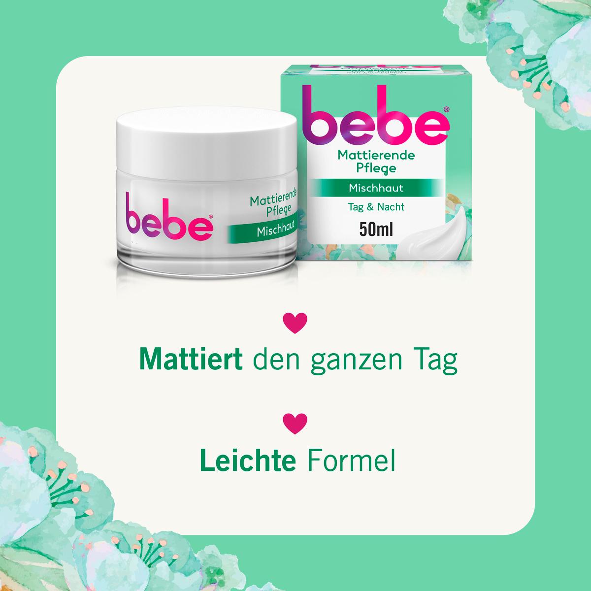 Produktbild bebe mattierende Pflege Gesichtscreme 3 von 8