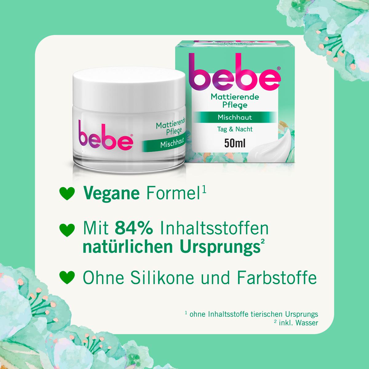 Produktbild bebe mattierende Pflege Gesichtscreme 6 von 8
