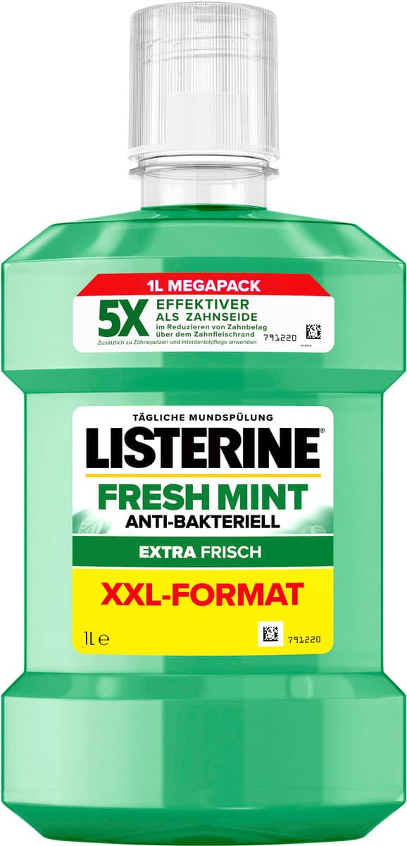 Produktbild Listerine Mundspülung Fresh Mint  2 von 12