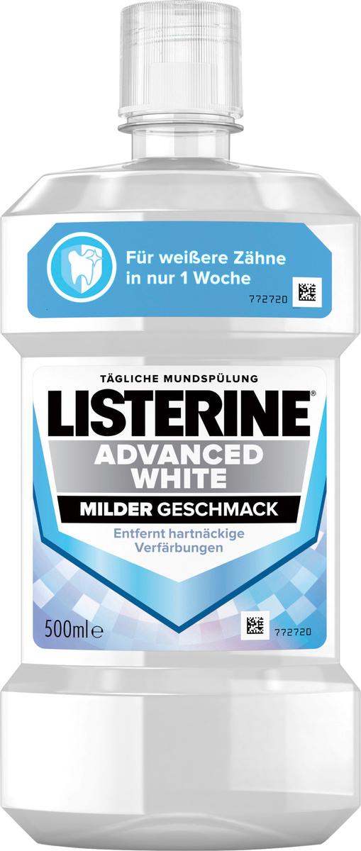 Listerine Mundspülung Advanced White Mild