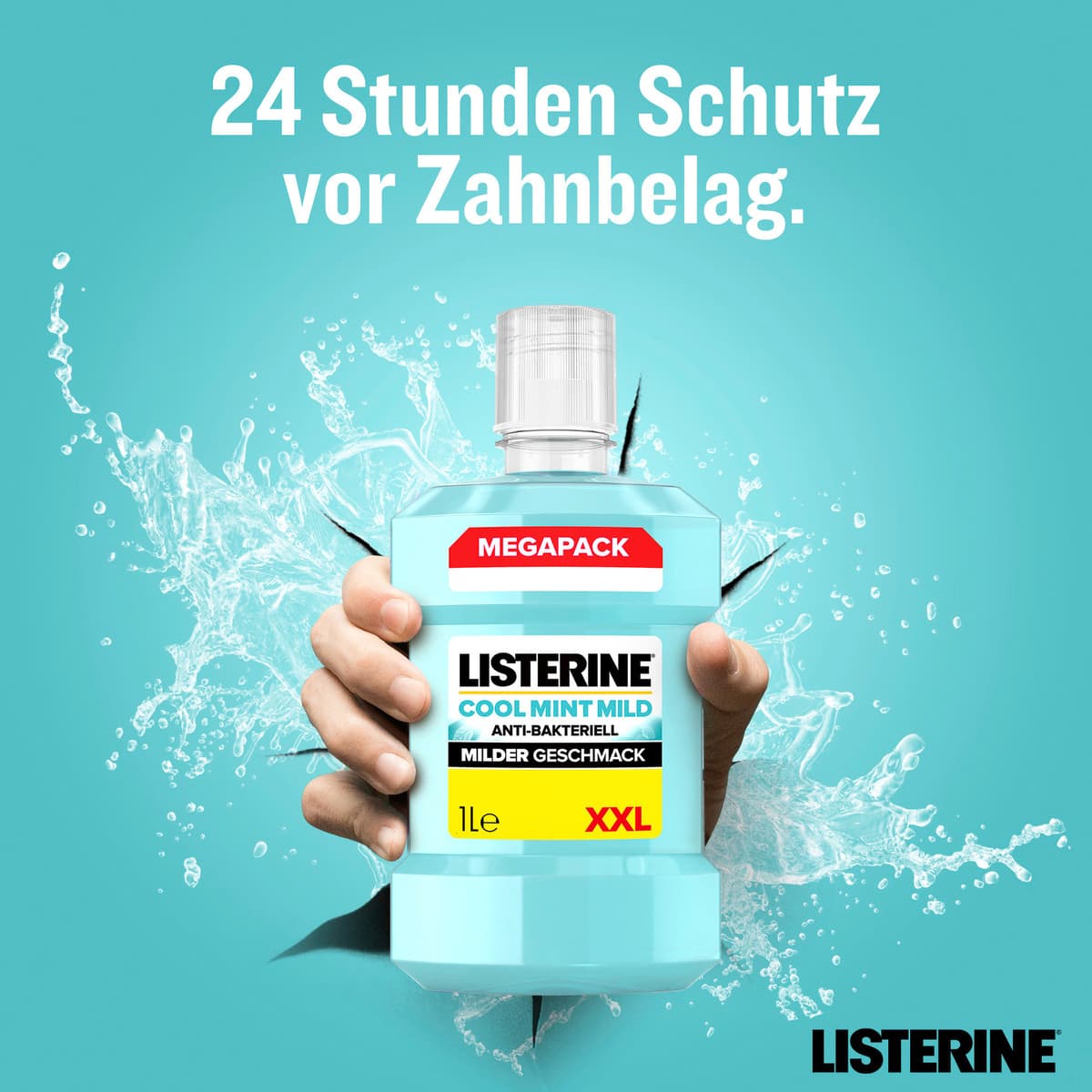 Produktbild Listerine Mundspülung Cool Mint Mild  7 von 12