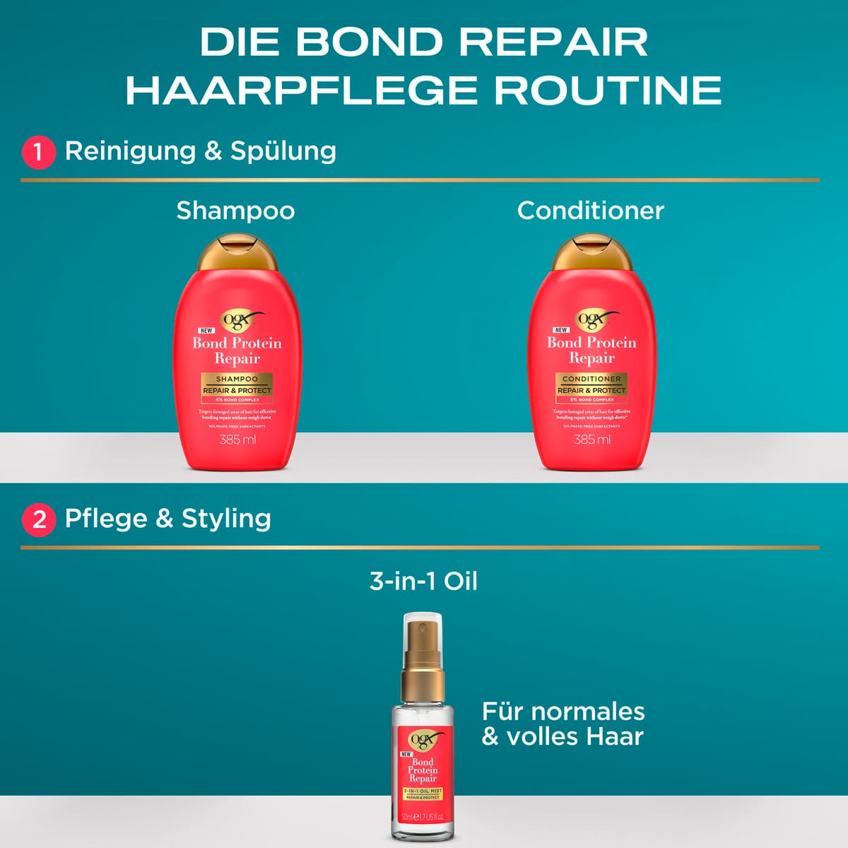Produktbild OGX Bond Protein Repair Conditioner  8 von 9