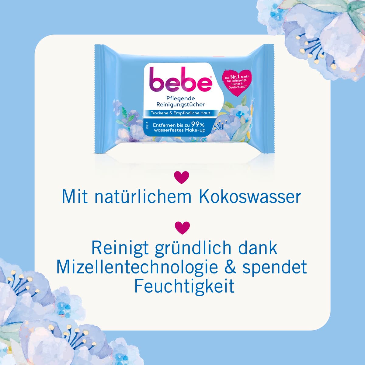 Produktbild bebe pflegende Reinigungstücher 6 von 11