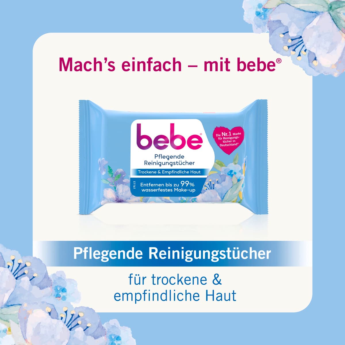 Produktbild bebe pflegende Reinigungstücher 9 von 11