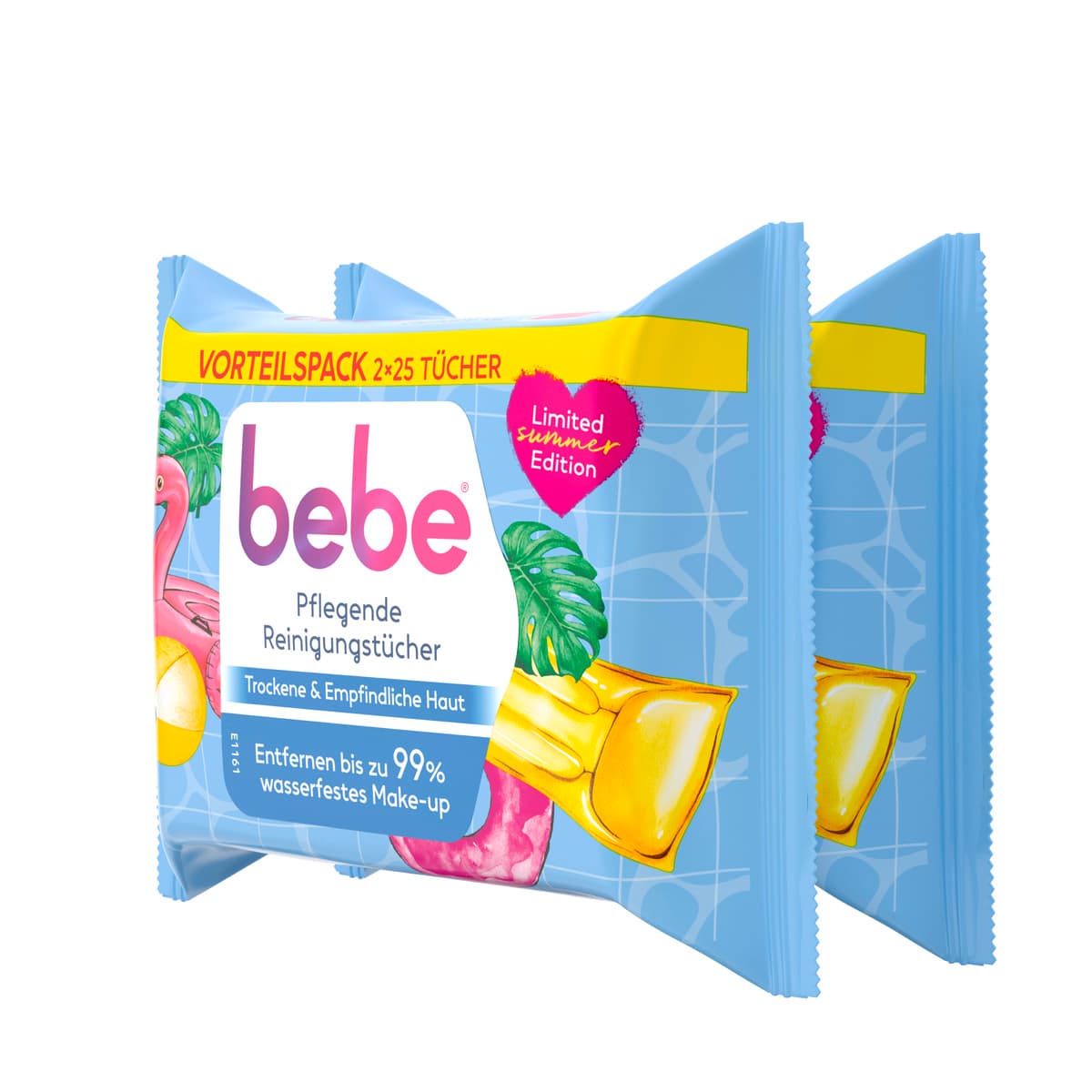 Produktbild bebe pflegende Reinigungstücher Doppelpack 4 von 10