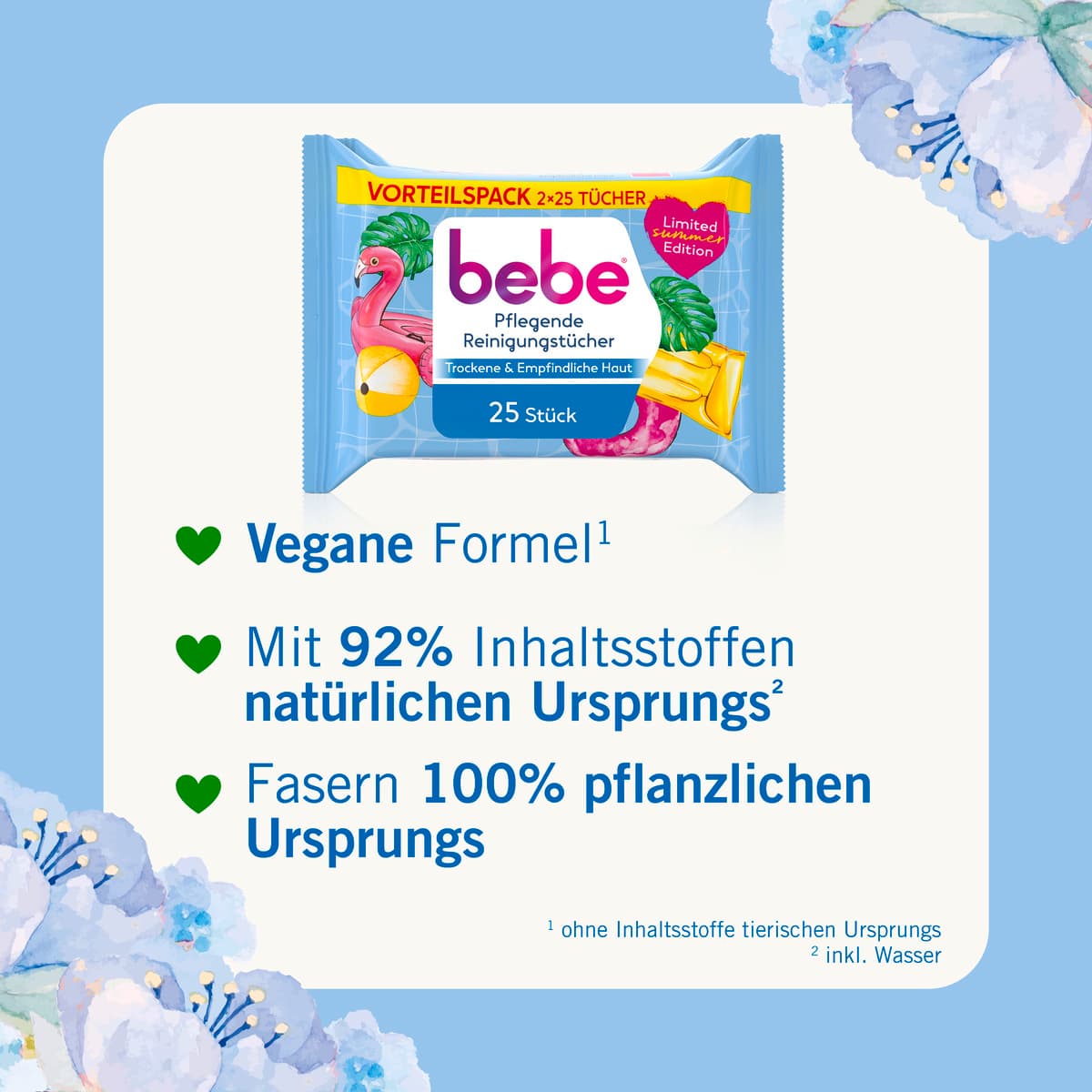 Produktbild bebe pflegende Reinigungstücher Doppelpack 7 von 10