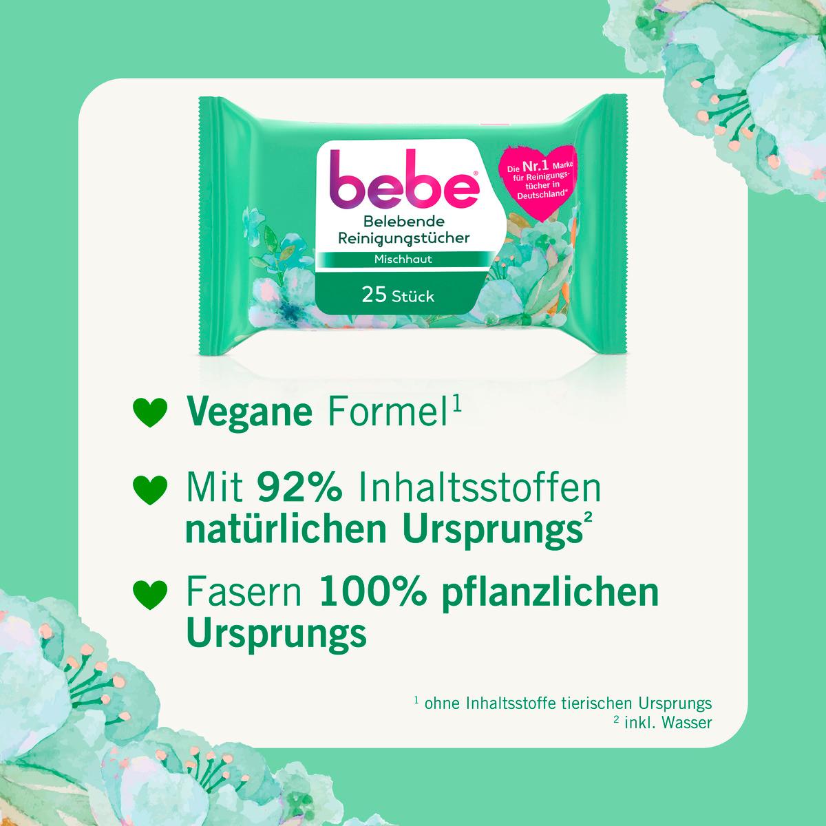 Produktbild bebe belebende Reinigungstücher  5 von 9