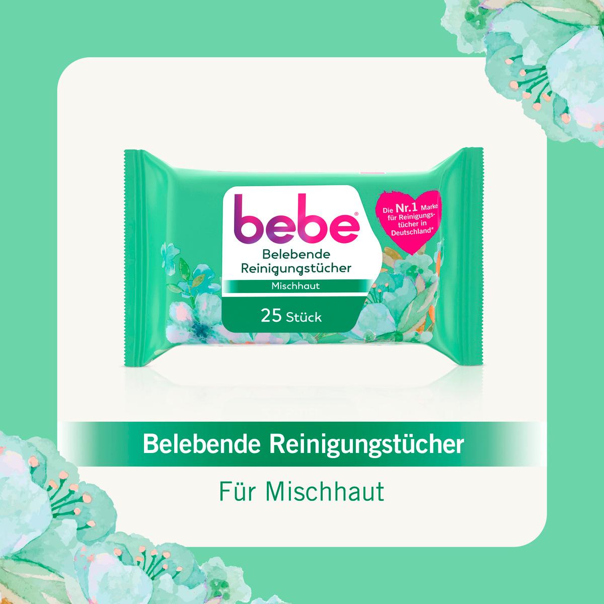 Produktbild bebe belebende Reinigungstücher  7 von 9