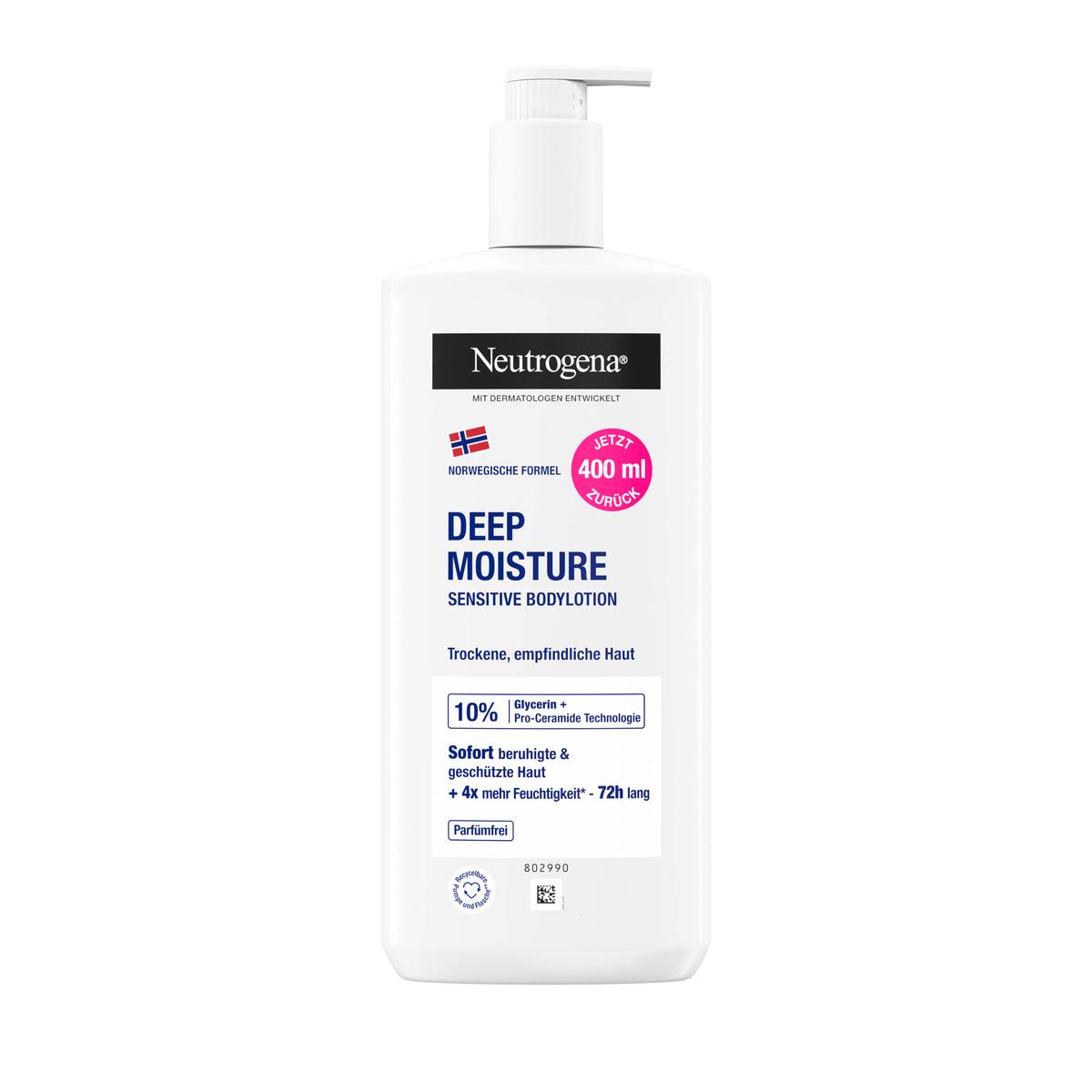 Neutrogena Deep Moisture sensitive Bodylotion