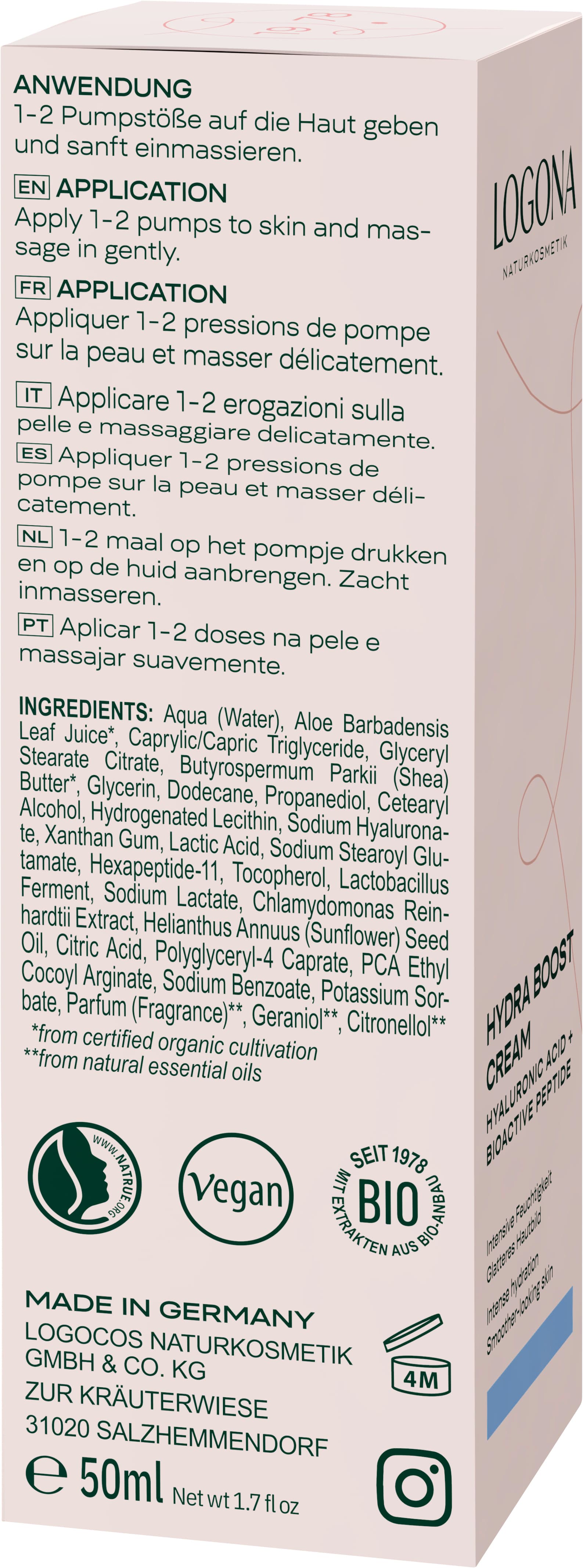 LOGONA Hydra Boost Cream