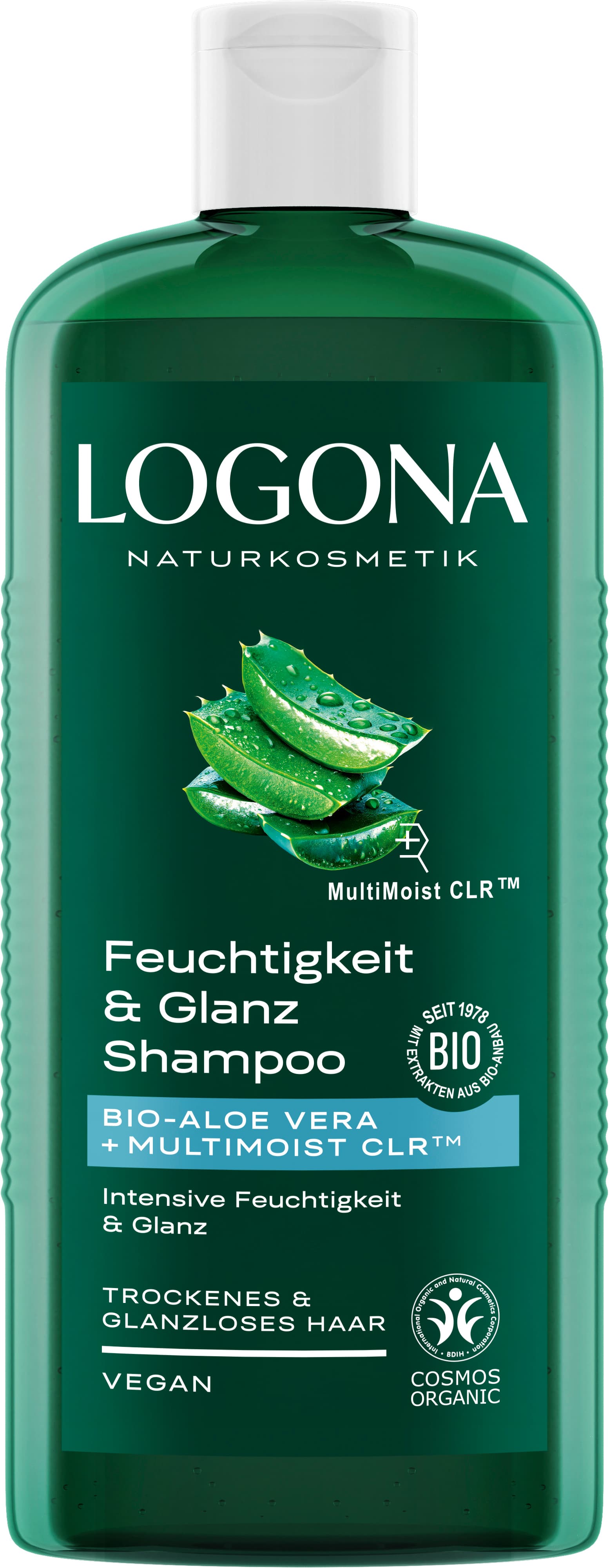 Logona Shampoo Feuchtigkeit & Glanz