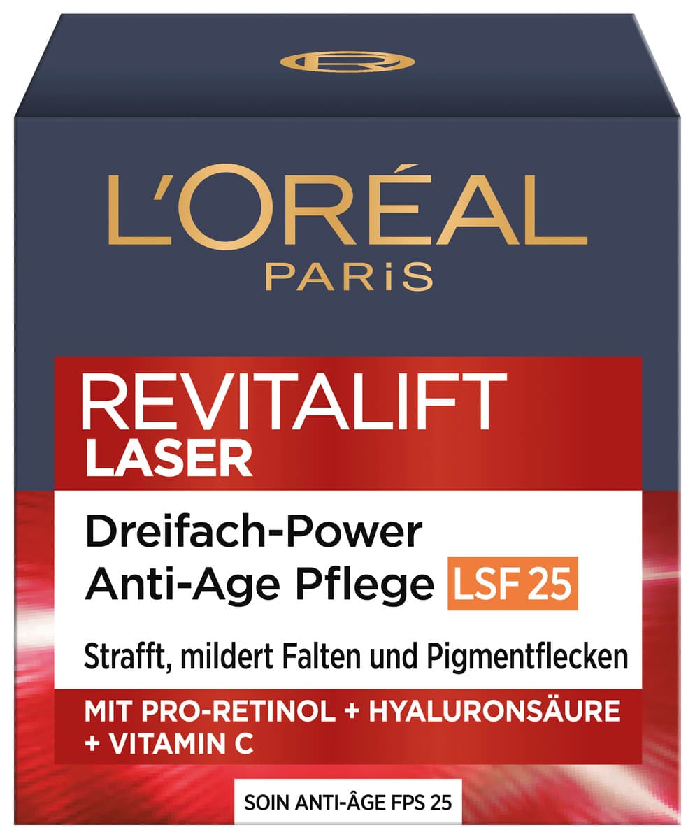 L'Oréal Paris Revitalift Laser X3 Anti Age Tagescreme LSF 25