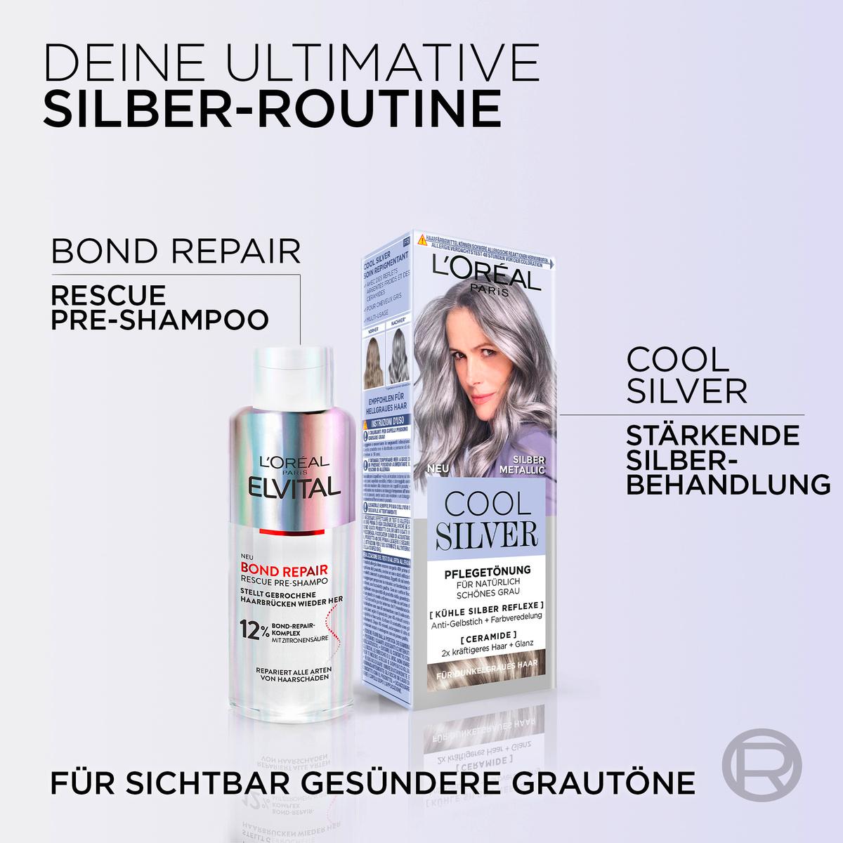 Produktbild L'Oréal Paris  Cool Silver Pflegetönung 03 Silber Metallic 11 von 12