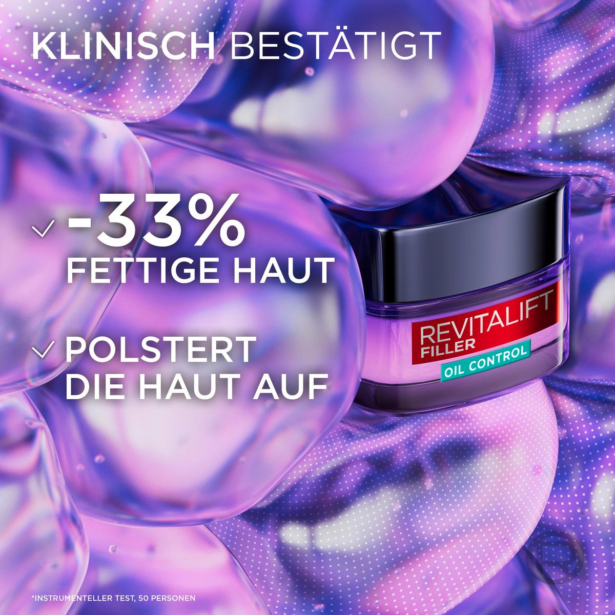 Produktbild L'Oréal Revitalift Filler Mattierende Gel-Creme Oil Control 8 von 12