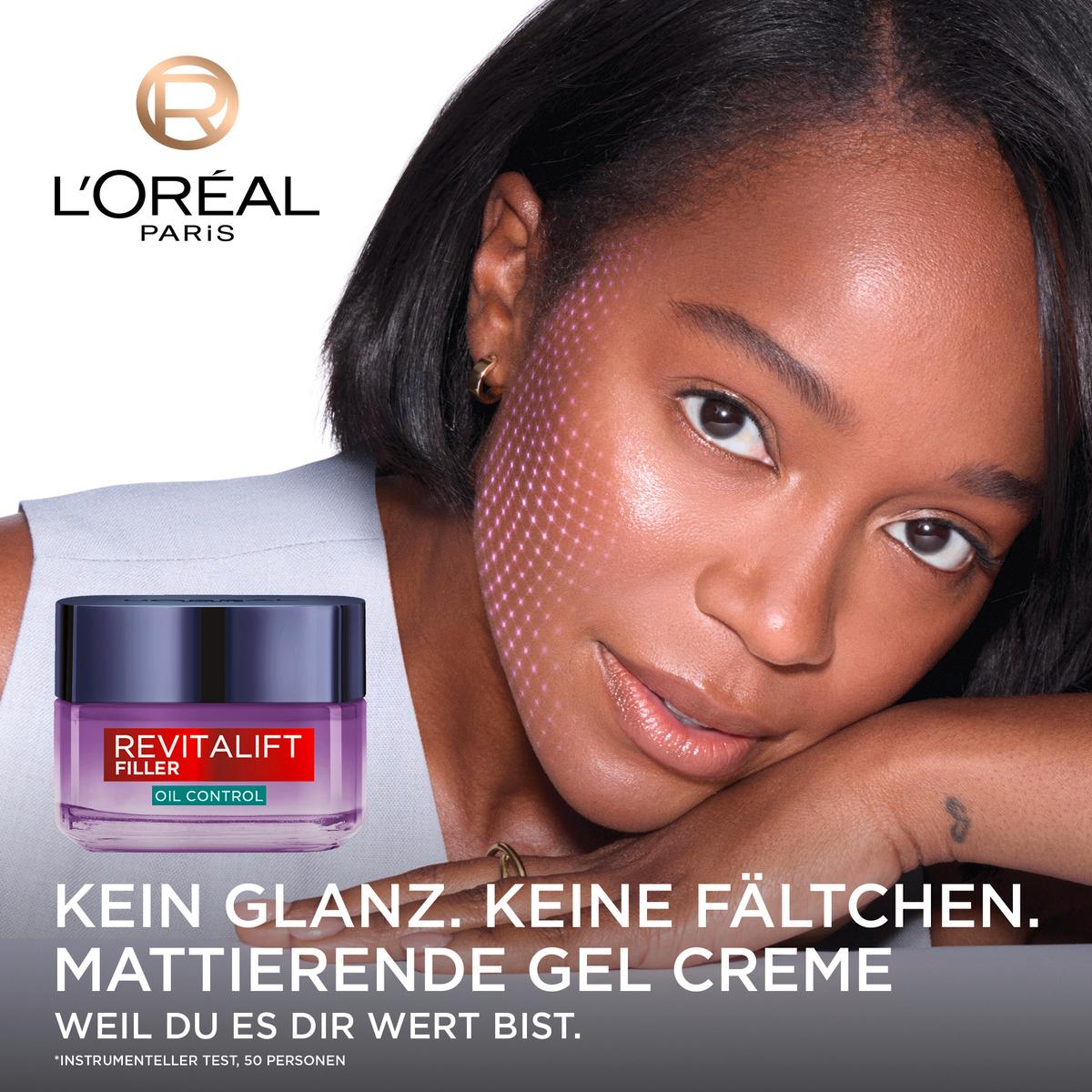 Produktbild L'Oréal Revitalift Filler Mattierende Gel-Creme Oil Control 10 von 12