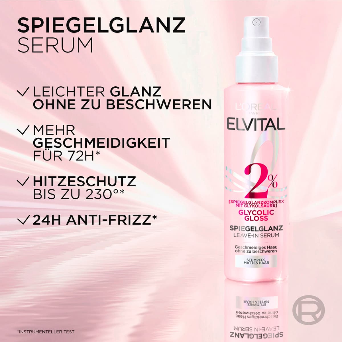 Produktbild Elvital Leave-in Serum Glycolic Gloss Spiegelglanz  8 von 8