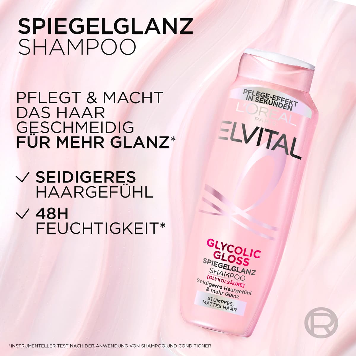 Produktbild Elvital Shampoo Glycolic Gloss Spiegelglanz  4 von 8