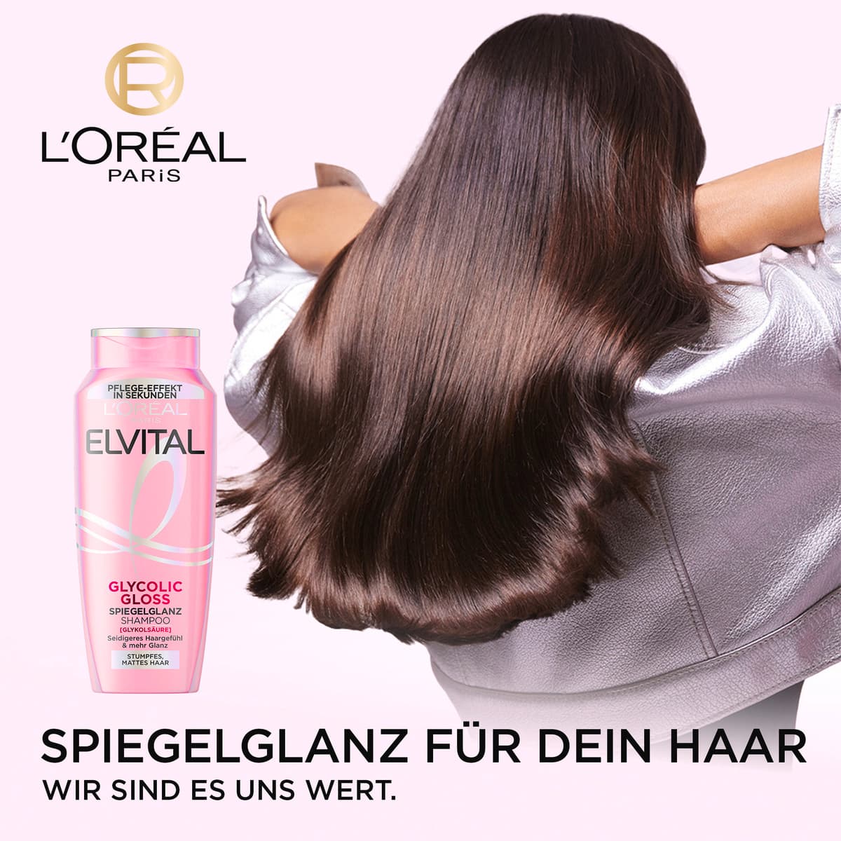 Produktbild Elvital Shampoo Glycolic Gloss Spiegelglanz  6 von 8