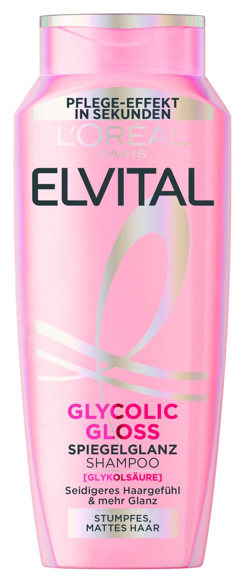 Elvital Shampoo Glycolic Gloss Spiegelglanz 