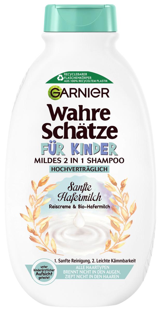 Garnier Wahre Schätze Shampoo sanfte Hafermilch 2in1 für Kinder