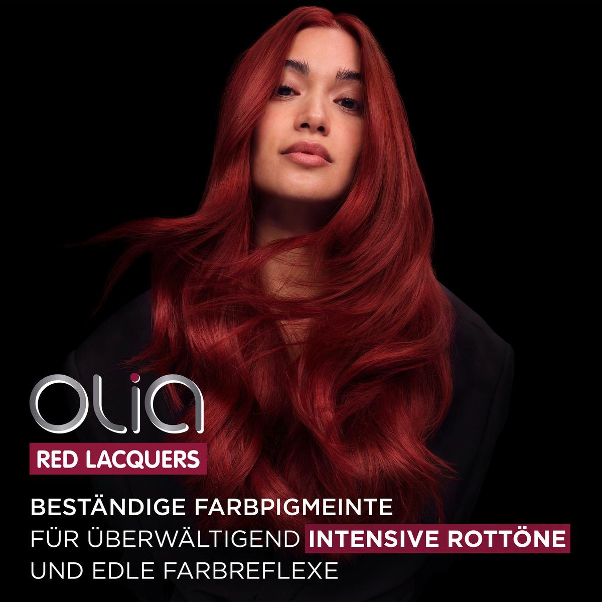 Produktbild Garnier Olia Red Lacquers Dauerhafte Haarfarbe 7.25 Rubinrot 6 von 10