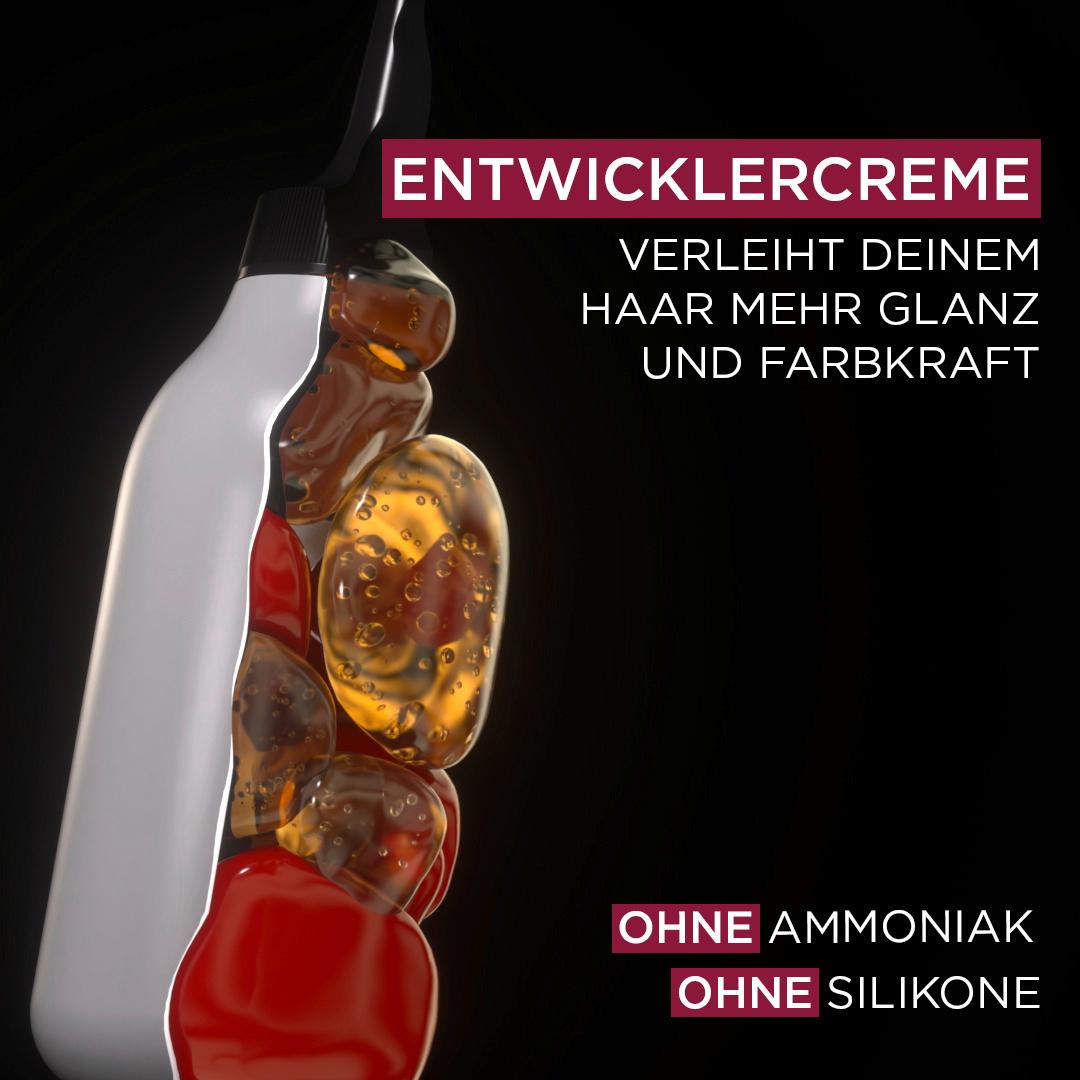 Produktbild Garnier Olia Red Lacquers Dauerhafte Haarfarbe in 5.52 Glänzendes Weinrot 8 von 10